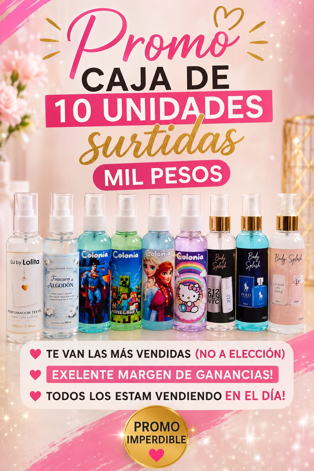 Caja Surtida x10 — Perfumería Variada
