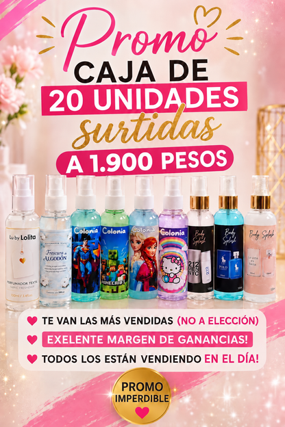 Caja Surtida x20 — Perfumería Variada
